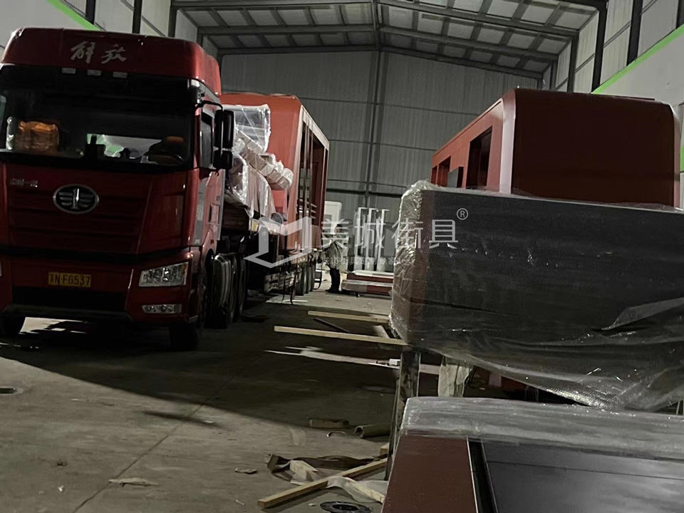 2022.10.6美城街具供應忻州第二車、第三車候車亭發貨記錄